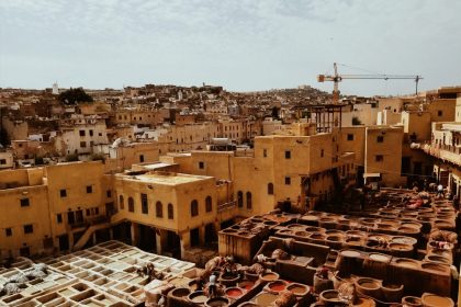 aerial photography of buildings