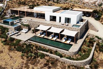 Villa F-Livadi : Η νέα πολυτελής κατοικία του Florios Group στο Καλό Λιβάδι της Μυκόνου - Ταξιδιωτικά Νέα