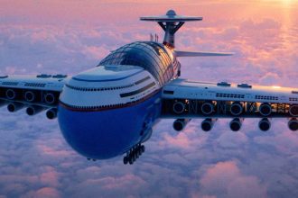 Sky Cruise Hotel: Το ιπτάμενο πολυτελές ξενοδοχείο που θα βρίσκεται μόνιμα στον αέρα με πυρηνική ενέργεια - Ταξιδιωτικά Νέα