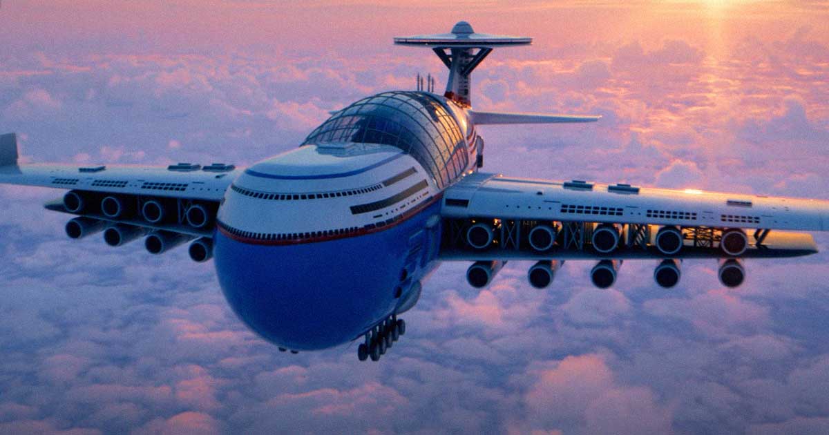 Sky Cruise Hotel: Το ιπτάμενο πολυτελές ξενοδοχείο που θα βρίσκεται μόνιμα στον αέρα με πυρηνική ενέργεια - Ταξιδιωτικά Νέα