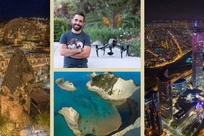 O Δημήτρης Τζανκατιάν μας κάνει να "πετάξουμε" πάνω από μαγικές τοποθεσίες - Συνεντεύξεις