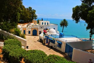 tunis, sidi bou said, tunisia
