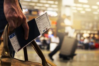 travel, airport, boarding pass