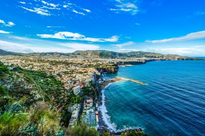 amalfi, coast, shoreline