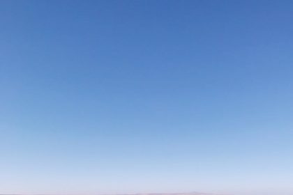Tripod with Camera in Wasteland at Tuz Lake