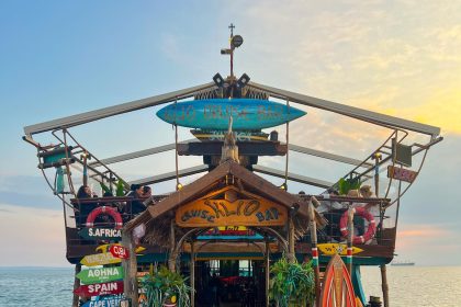 Καράβι Κλειώ: To πλωτό Tiki bar της Θεσσαλονίκης - Ηπειρωτική Ελλάδα