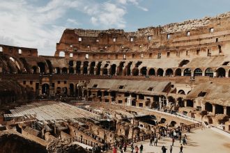 ruin of coloseum