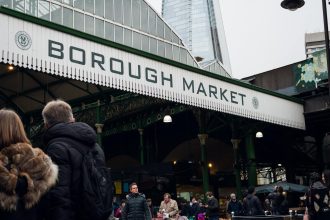 People on Borough Market