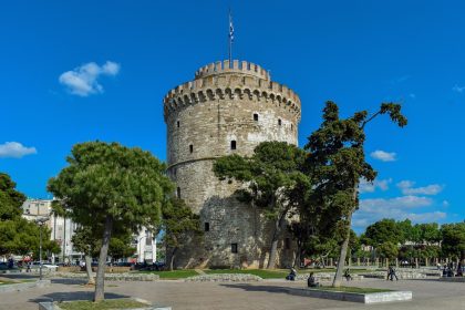 greece, thessaloniki, white tower
