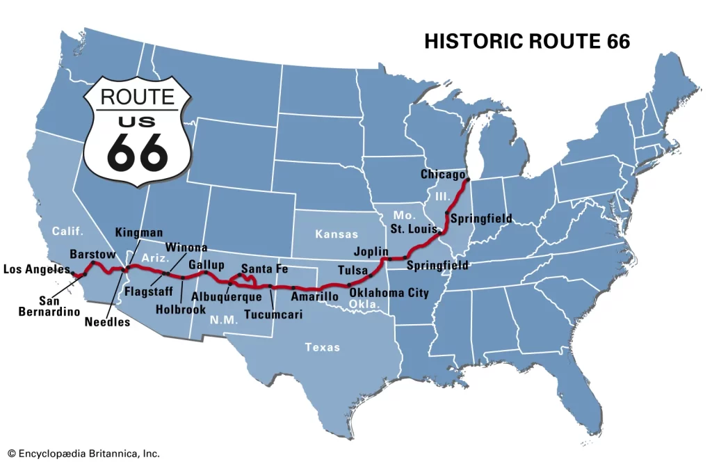 Route 66: Ο πιο θρυλικός αυτοκινητόδρομος των Ηνωμένων Πολιτειών!  - Εξωτερικό
